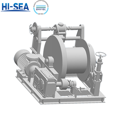 What is the automatic tension mooring winch?